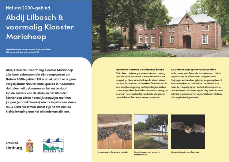Poster Abdij Lilbosch & Mariahoop