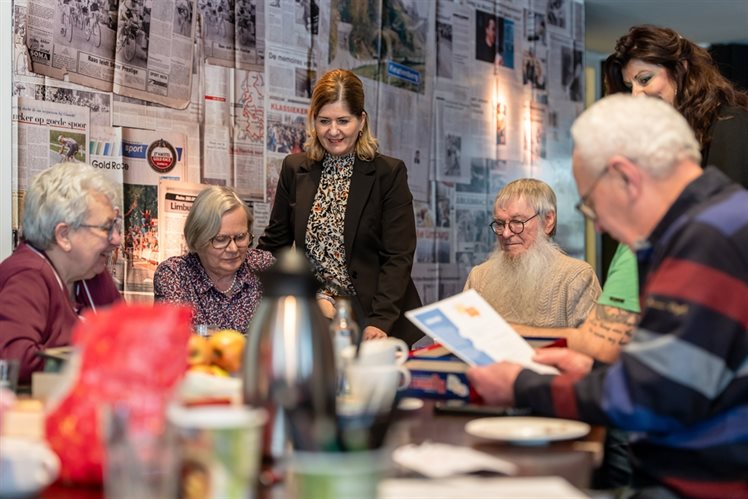 Er is geen vast dagprogramma. Geen lijstje met activiteiten. De dag verloopt zoals de mensen dat willen.