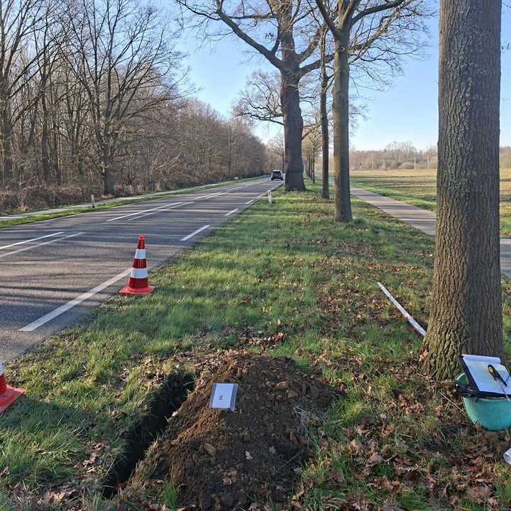 Graafwerk langs de N276