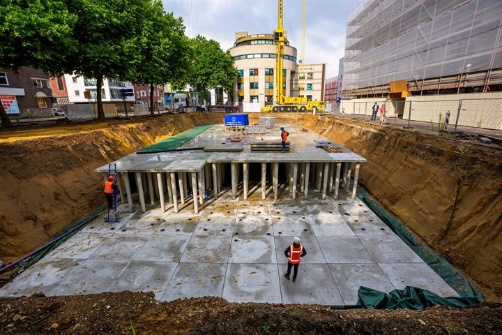 Waterbuffer Raadhuisplein Heerlen